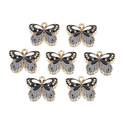 Alloy Enamel Pendants