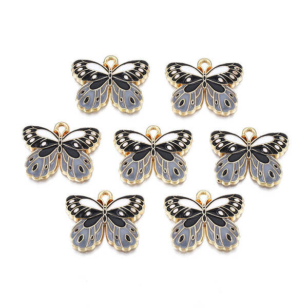 Alloy Enamel Pendants
