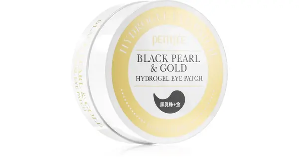Petitfée Black Pearl & Gold hydrogel eye contour mask 60 pieces