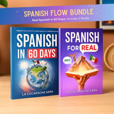 Spanish Flow Bundle: Spanish in 60 Days + Spanish For Real
