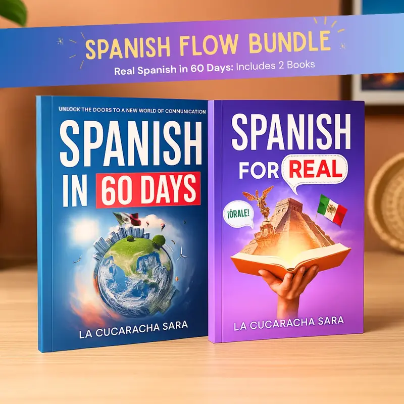 Spanish Flow Bundle: Spanish in 60 Days + Spanish For Real
