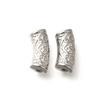 304 Stainless Steel Curved Tube Beads