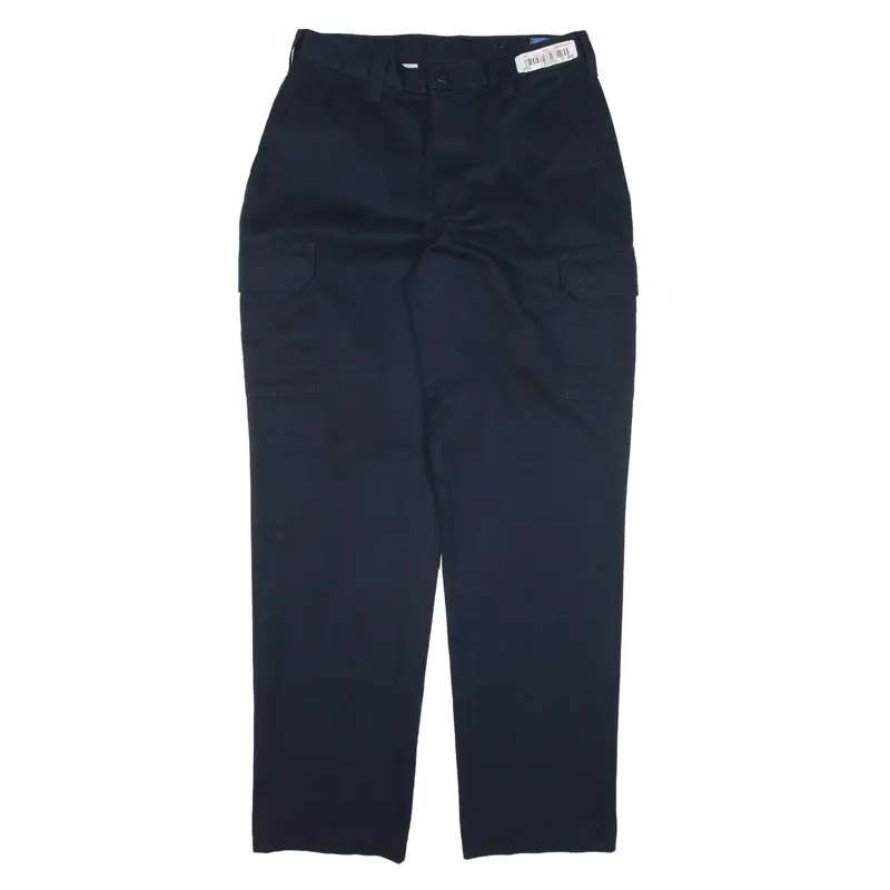 CINTAS Workwear Trousers Blue Regular Tapered Mens W31 L32