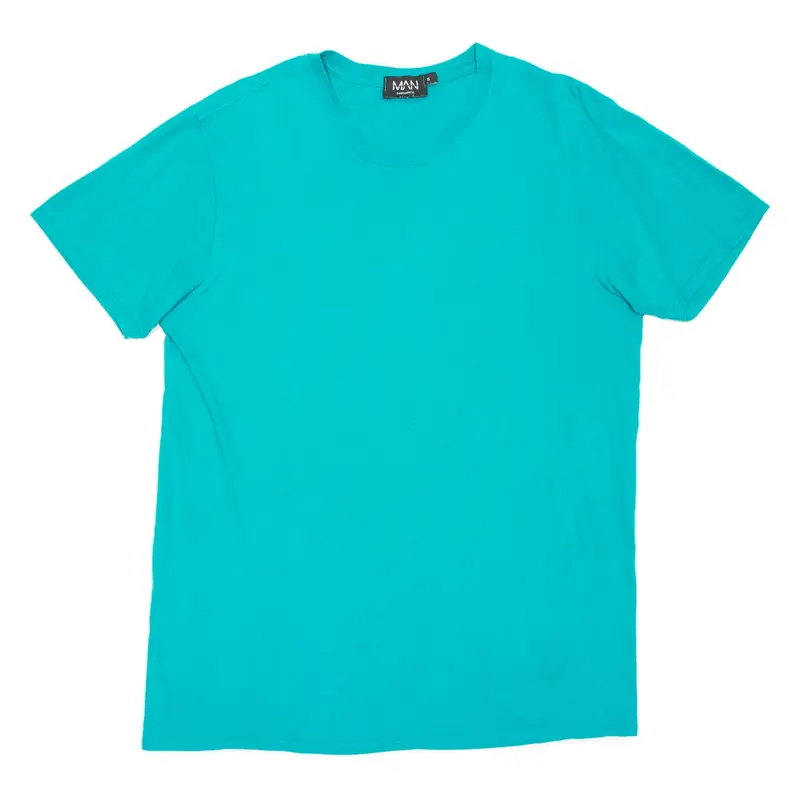 BOOHOO MAN Mens T-Shirt Blue S
