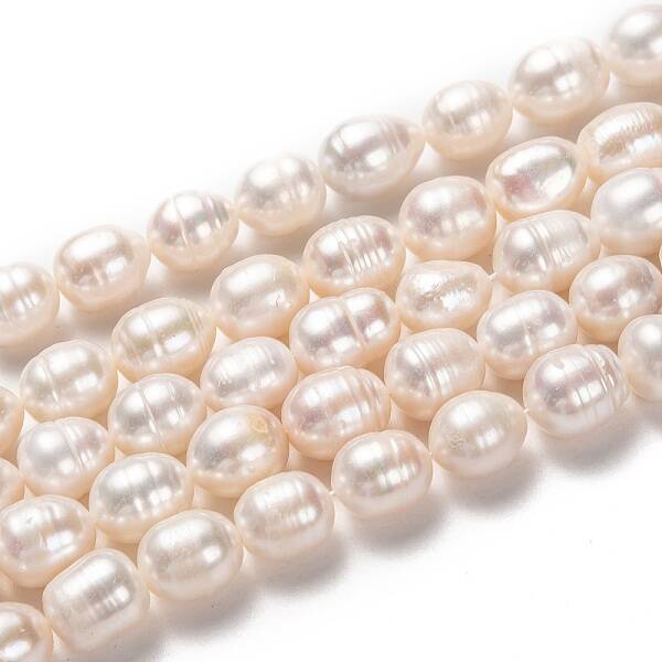 Natural Cultured Freshwater Pearl Beads Strands