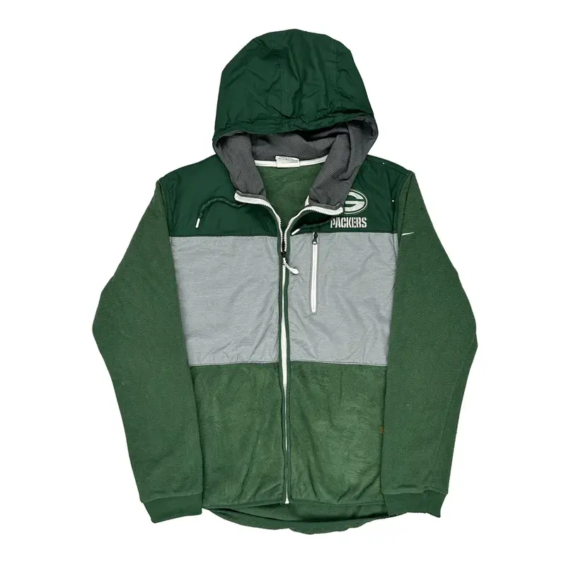 Green Bay Packers Nike Nfl Fleece - Medium Green Polyester | Size: medium