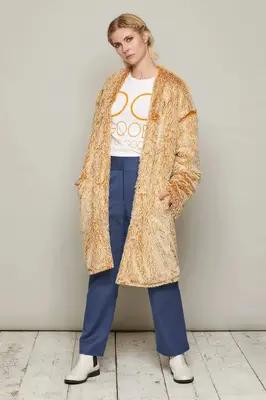 Anja Coat (Yellow) | size: XL