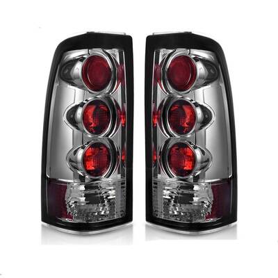 YITAMOTOR® 1999-2002 Chevy Silverado/1999-2003 GMC Sierra 1500/2500/3500 Tail Light Rear Lamps