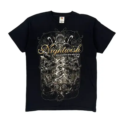 Nightwish Fruit Of The Loom Band T-Shirt - Large Black Cotton