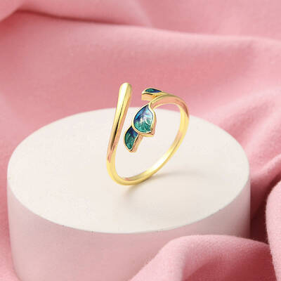 Brass Open Cuff Rings for Women