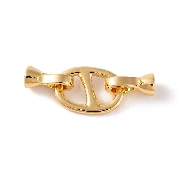 Brass Fold Over Clasps