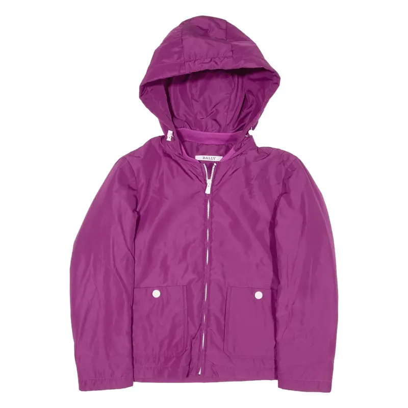 BALLY Coat Purple Womens XS