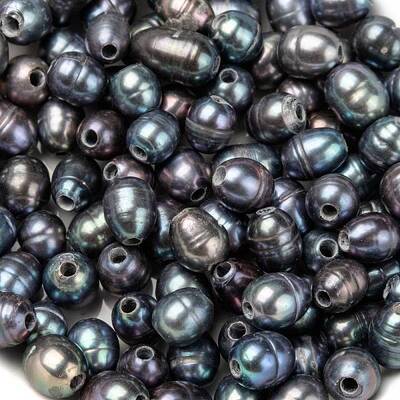 Large Hole Pearl Beads