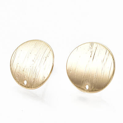 Brass Stud Earring Findings