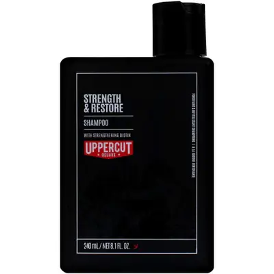 Shampoo Uppercut Deluxe Strengthens and Restructures 240 ml
