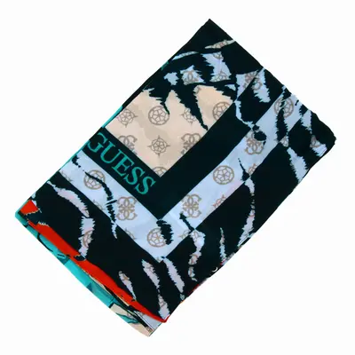 Guess, fabric scarf, AW8799VIS03, 130 x 130 cm, for women