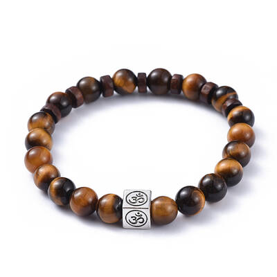 Natural Tiger Eye Stretch Bracelets