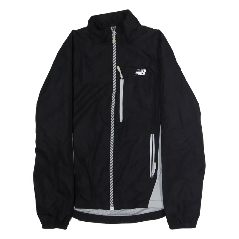 NEW BALANCE Womens Windbreaker Jacket Black S
