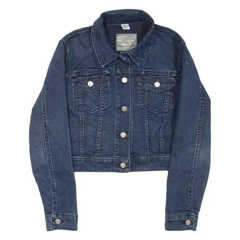 LEVI'S Girls Denim Jacket Blue L