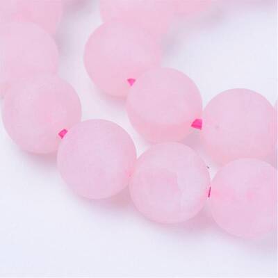 Natural Rose Quartz Beads Strands