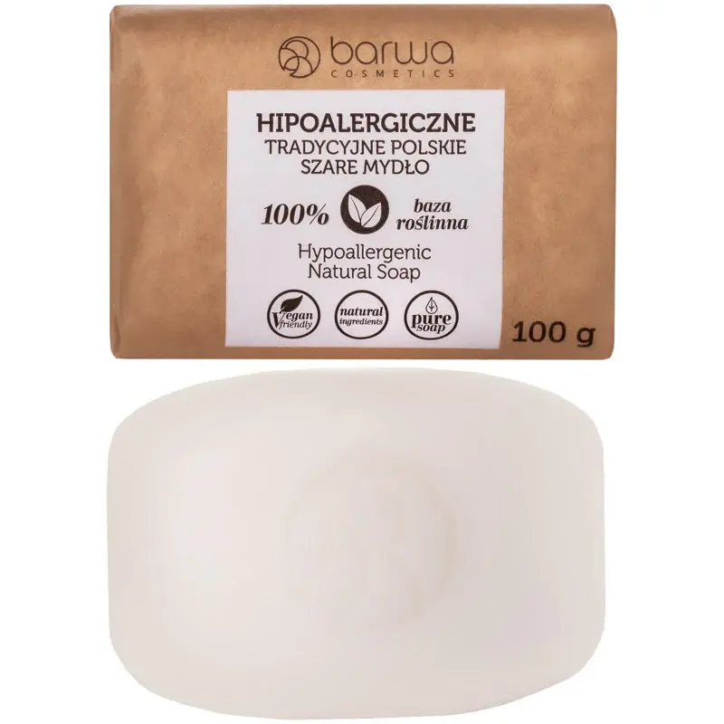 Barwa Cosmetics Hypoallergenic Grey Soap 100G