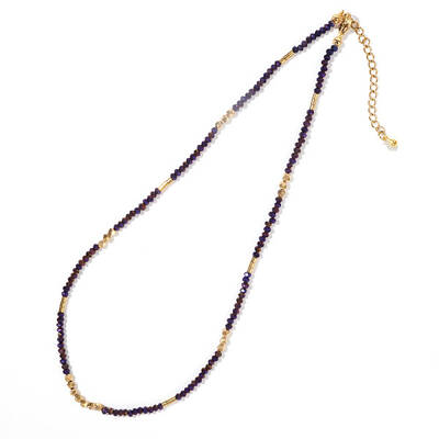 Plating Glass Beaded Necklaces
