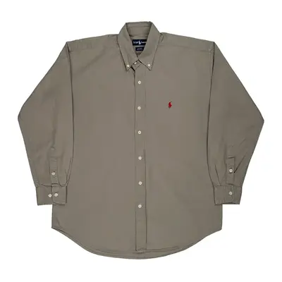 Ralph Lauren Shirt - Medium Beige Cotton