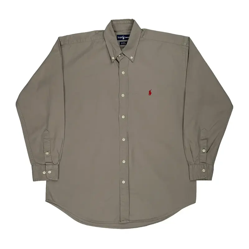 Ralph Lauren Shirt - Medium Beige Cotton