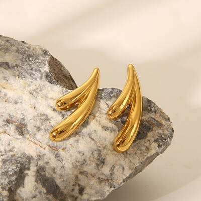 304 Stainless Steel Stud Earrings for Women