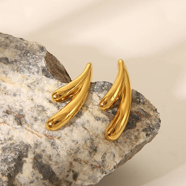 304 Stainless Steel Stud Earrings for Women