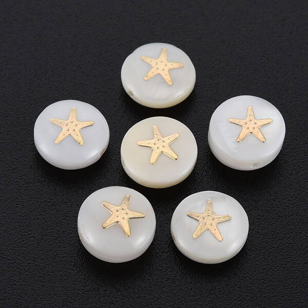 Natural Freshwater Shell Beads