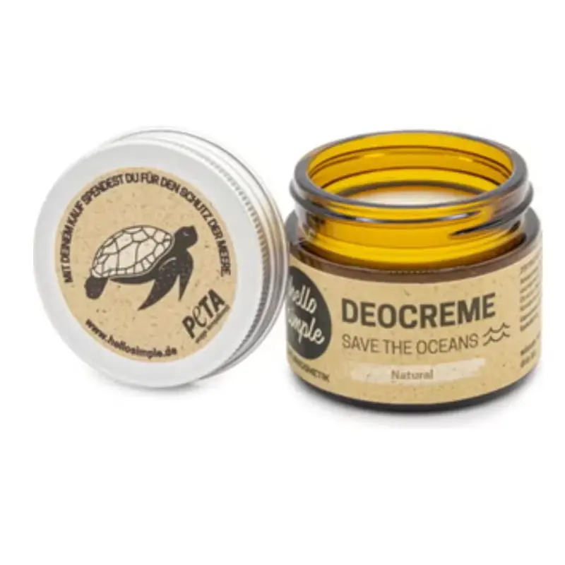 Hello simple Save the Oceans Neutral Deodorant Cream 50 g