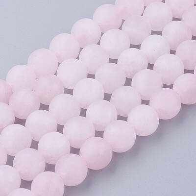 Natural Rose Quartz Bead Strands