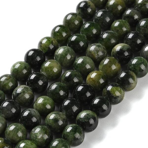 Natural Green Diopside Beads Strands