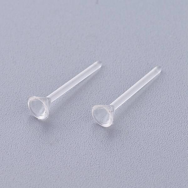 Plastic Stud Earring Findings