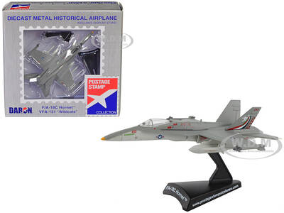 McDonnell Douglas F/A-18C Hornet Fighter Aircraft VFA-131 Wildcats United States Navy 1/150 Diecast Model Airplane by Posta...