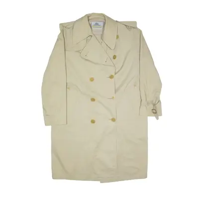 AQUASCUTUM Trench Coat Beige 90s Womens XL