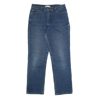 LEVI'S Womens Jeans Blue Slim Straight Stone Wash W28 L28