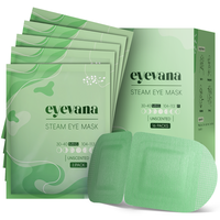 Eyevana Steam Eye Mask (Unscented), 16 Packs, Self Heating Eye Mask, Disposable, Dry Eye Relief, Fast Relief for Stye, Dark C...