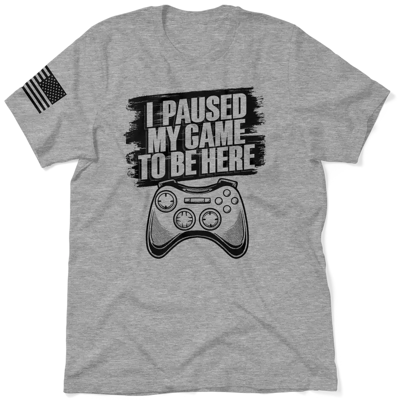 Paused My Game - Safety T-Shirt