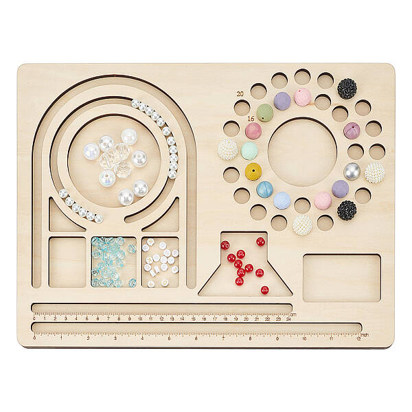 1Pc Bamboo Bead Design Board