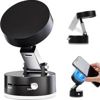Vacuum Suction Magnetic Phone Holder, Foldable & Retractable Double-sided Magnetic Phone Holder, Phone Accessories for Most P...