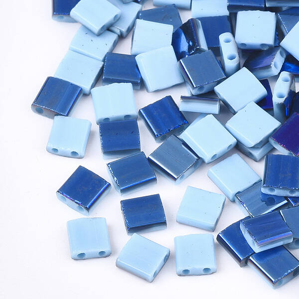Electroplate Opaque Glass Seed Beads