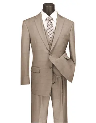 Mens Tan Groomsmen Tuxedos