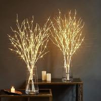 LED Tree Shaped Night Light, 1 Count Battery Operated Faux Tree Light, Decorative Light for Home Party Wedding, Home Decor Su...