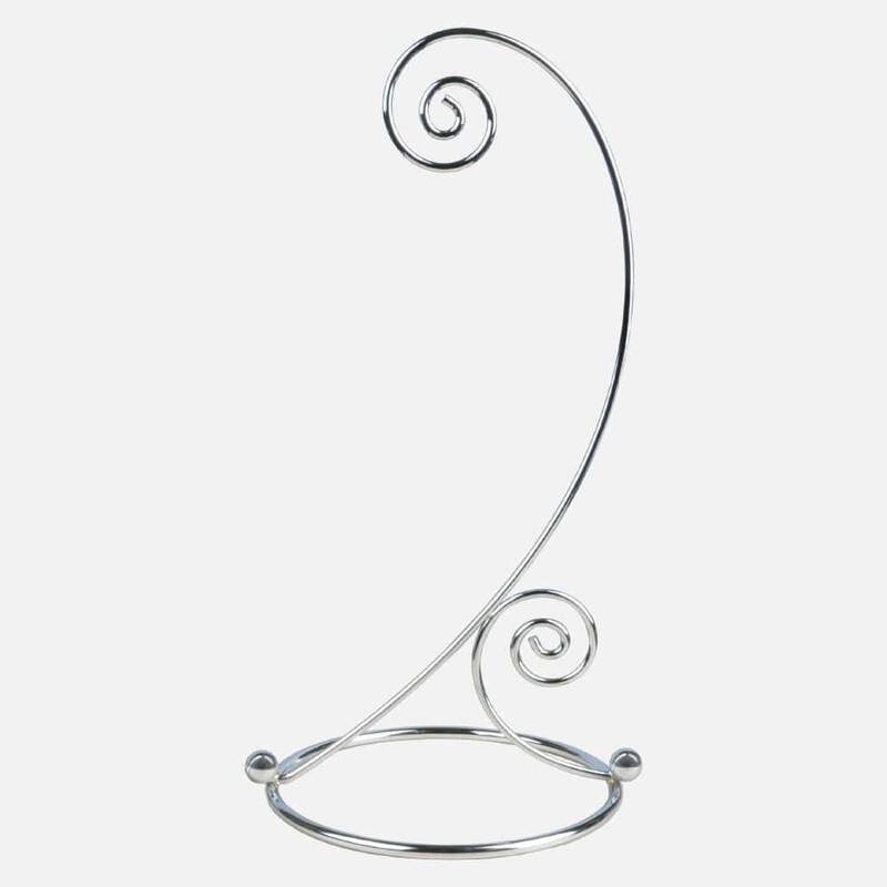 Ornament Stand Single-Silver
