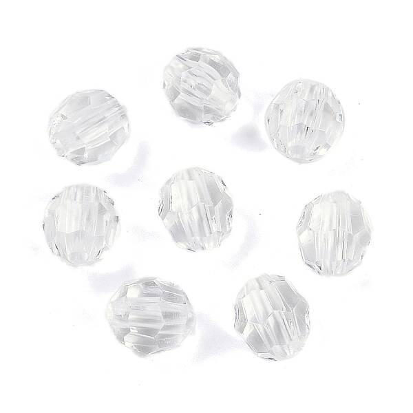 Transparent Acrylic Beads