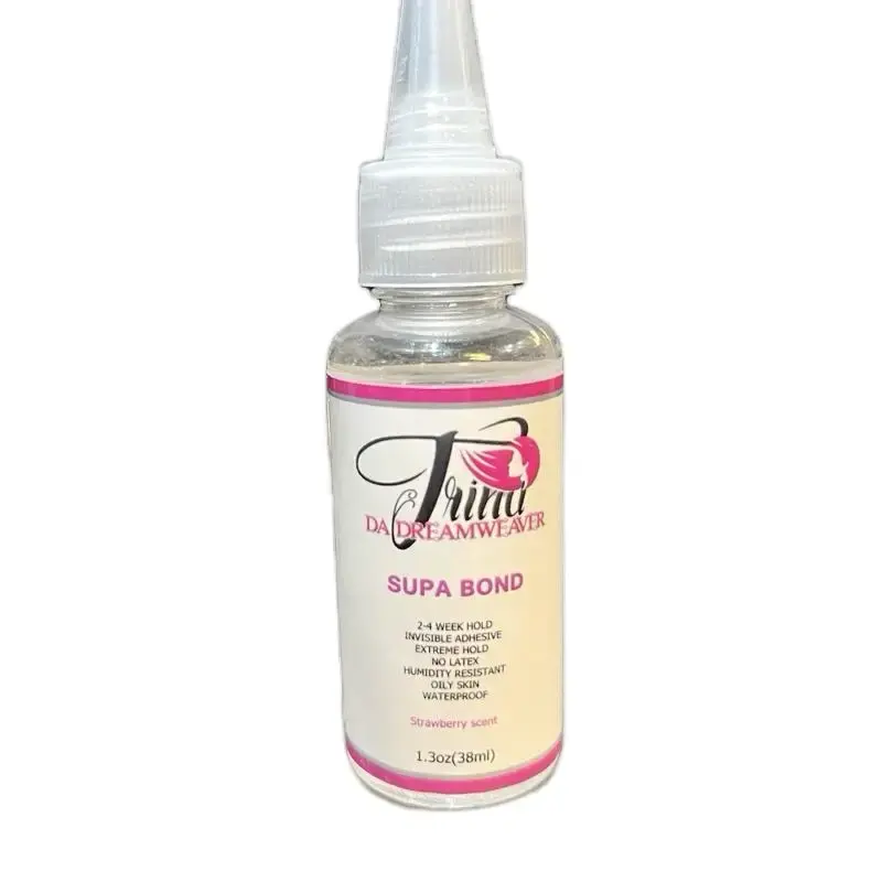 Squeeze top mini waterproof supa bond lace glue