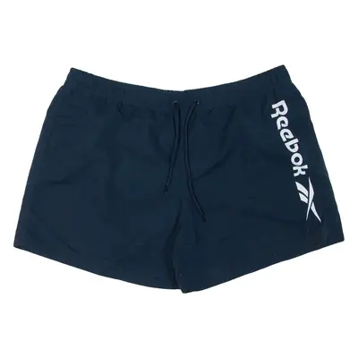 REEBOK Mesh Lined Mens Swimming Shorts Blue XL W36