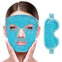 Gel Cooling Ice Mask, 1 Count/ 2 Counts Face Mask/ Eye Mask, Reducing Puffiness, Soothing Dark Circles & Migraine Relief